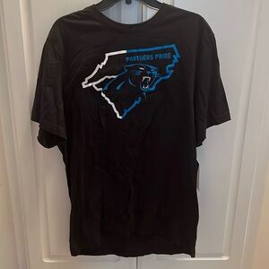 Nike Carolina Panthers Football Shirt, Black, Size XL NFL